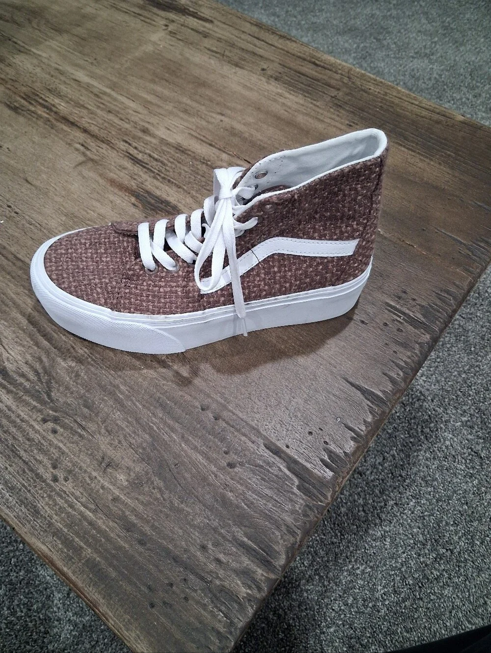 Vans chunky white